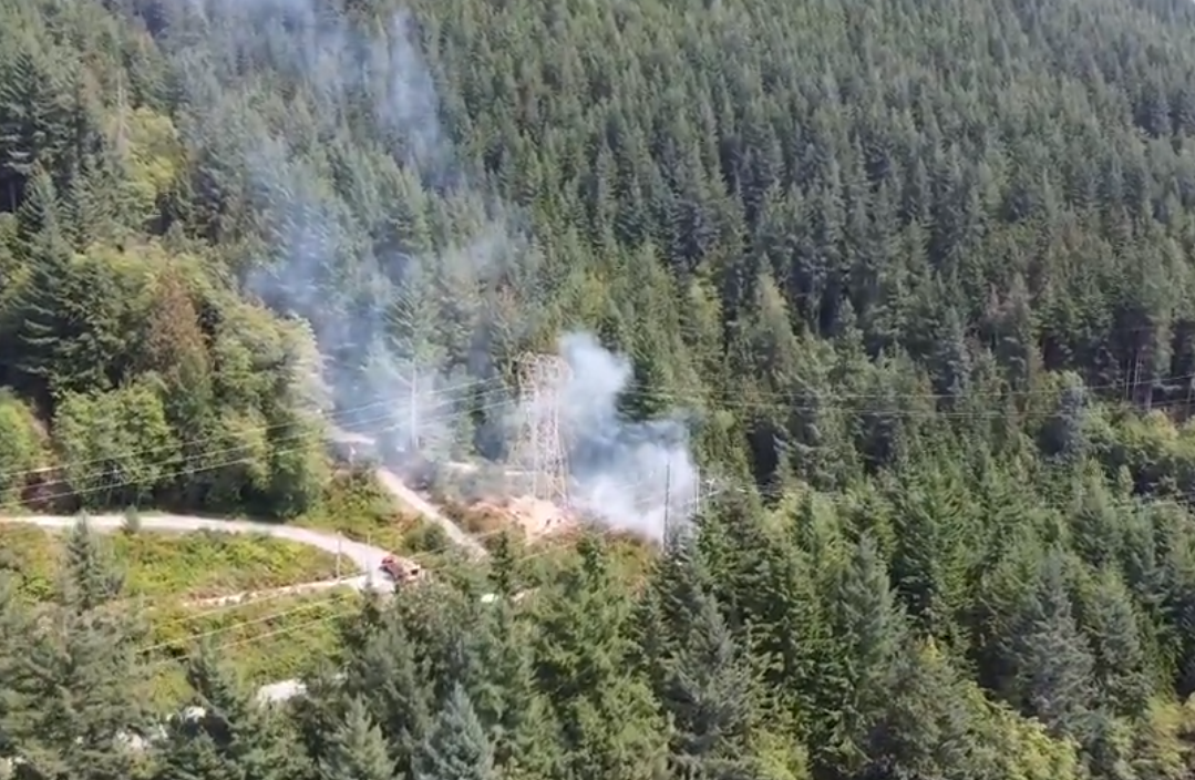 New Wildfire in North Vancouver