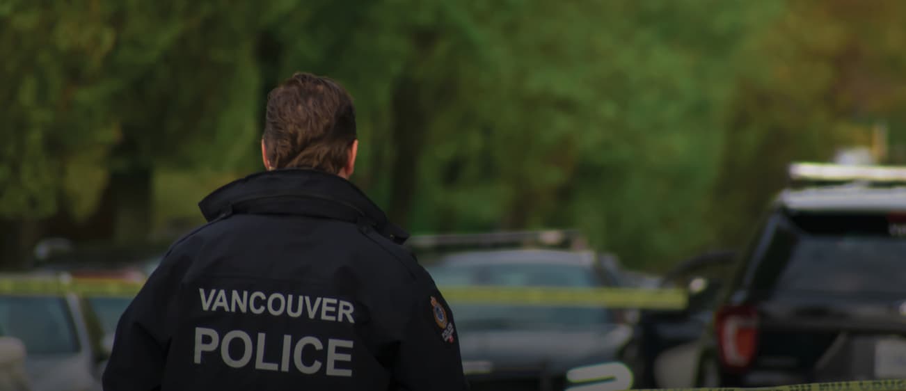 Police officer in Vancouver