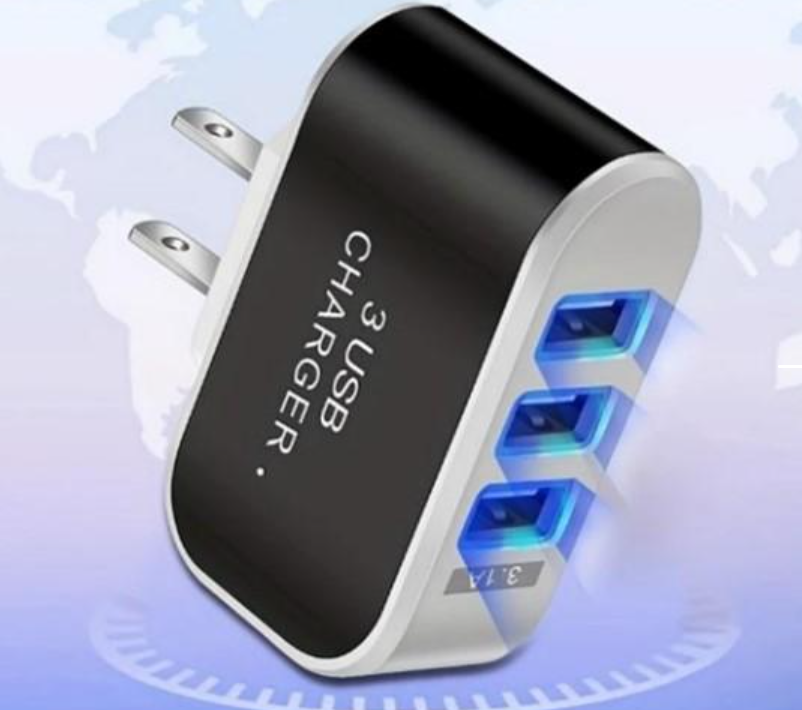 USB charger sold by Temu