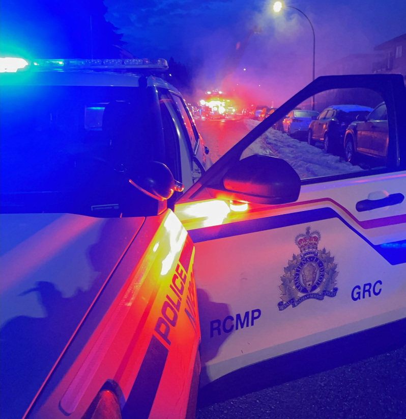 Police car in North Vancouver.