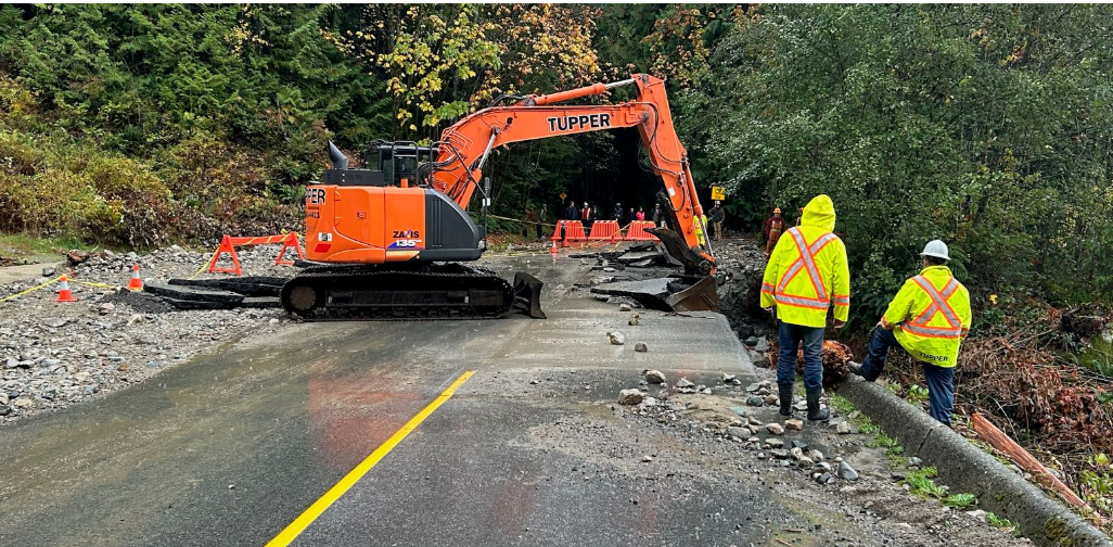 DNV crews in North Vancouver.