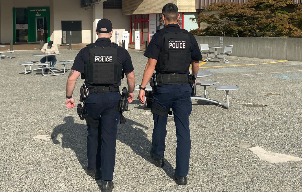 Police in West Vancouver.