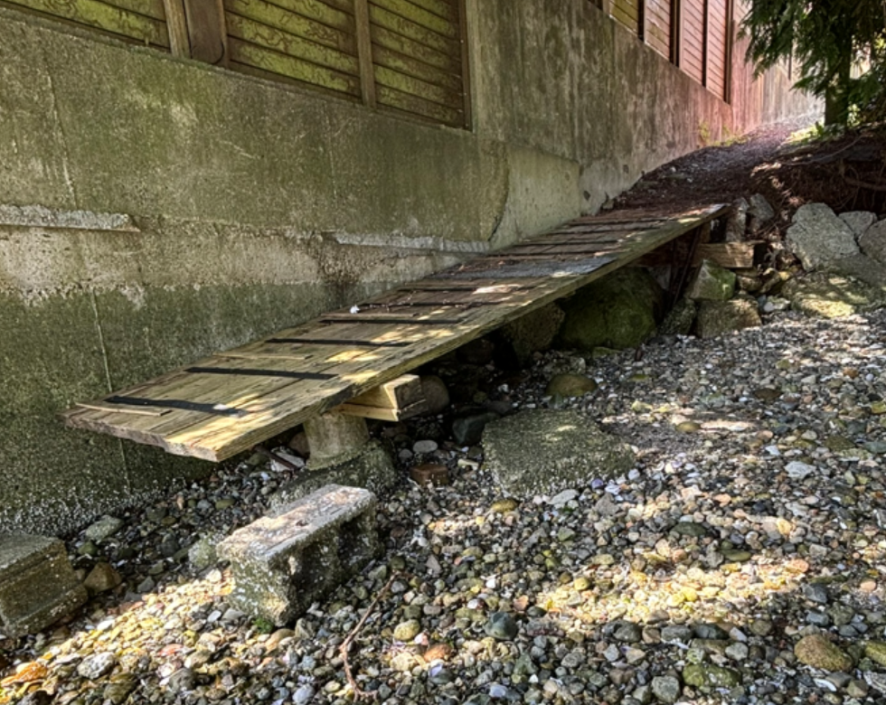Old ramp