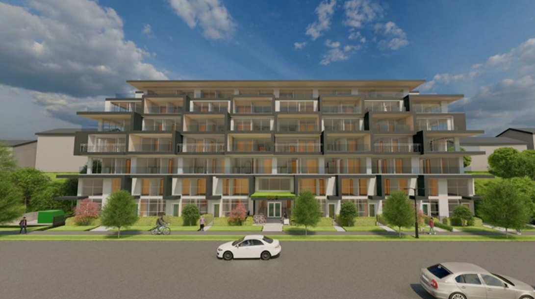 Proposed building in City of North Vancouver.