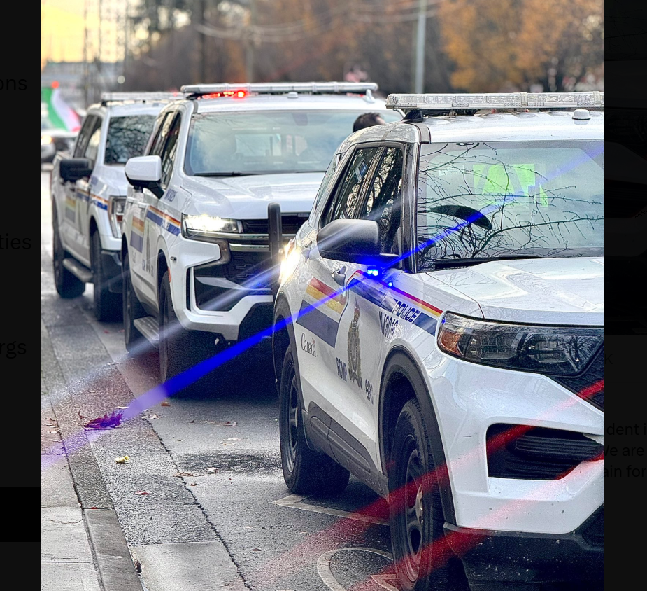 police cars in N