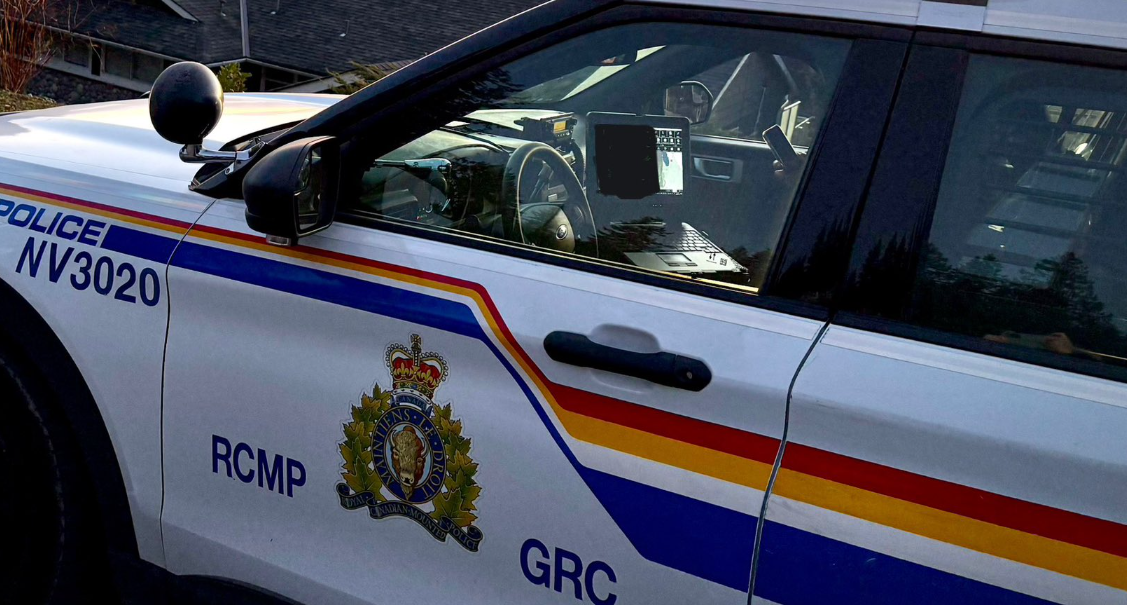 Police car in North Vancouver.