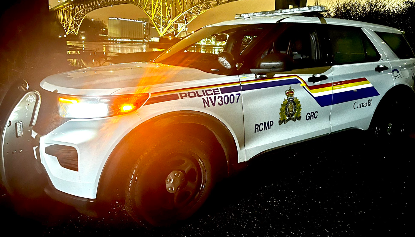 North Vancouver cop car.