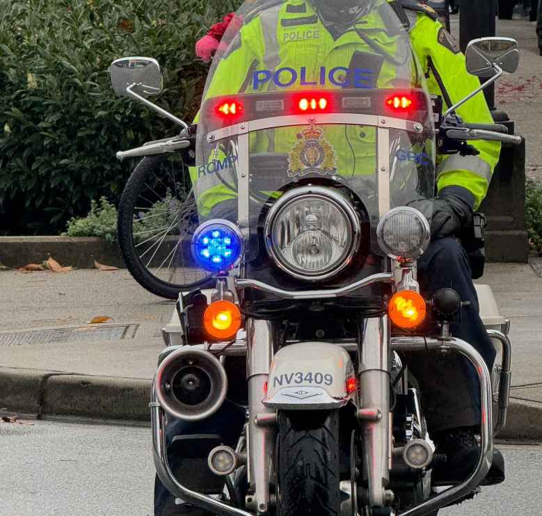 North Van RCMP bike.