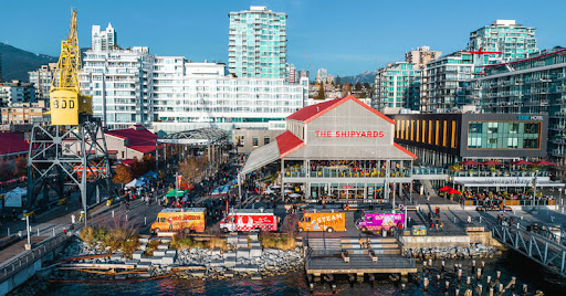 The Shipyards is an active public space on the City’s beautiful waterfront, offering year-round events and activities