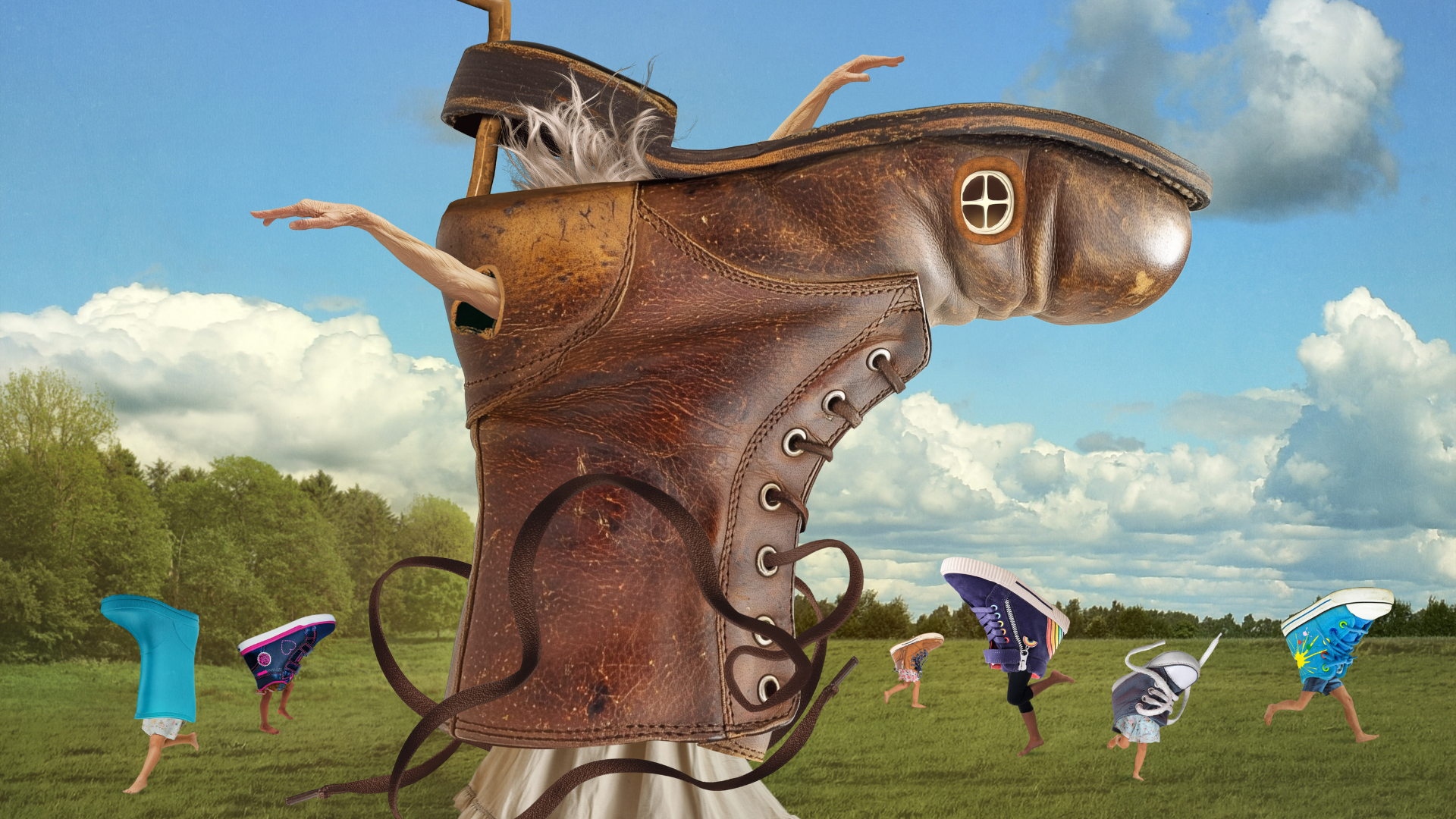The Old Woman Who Lived in a Shoe