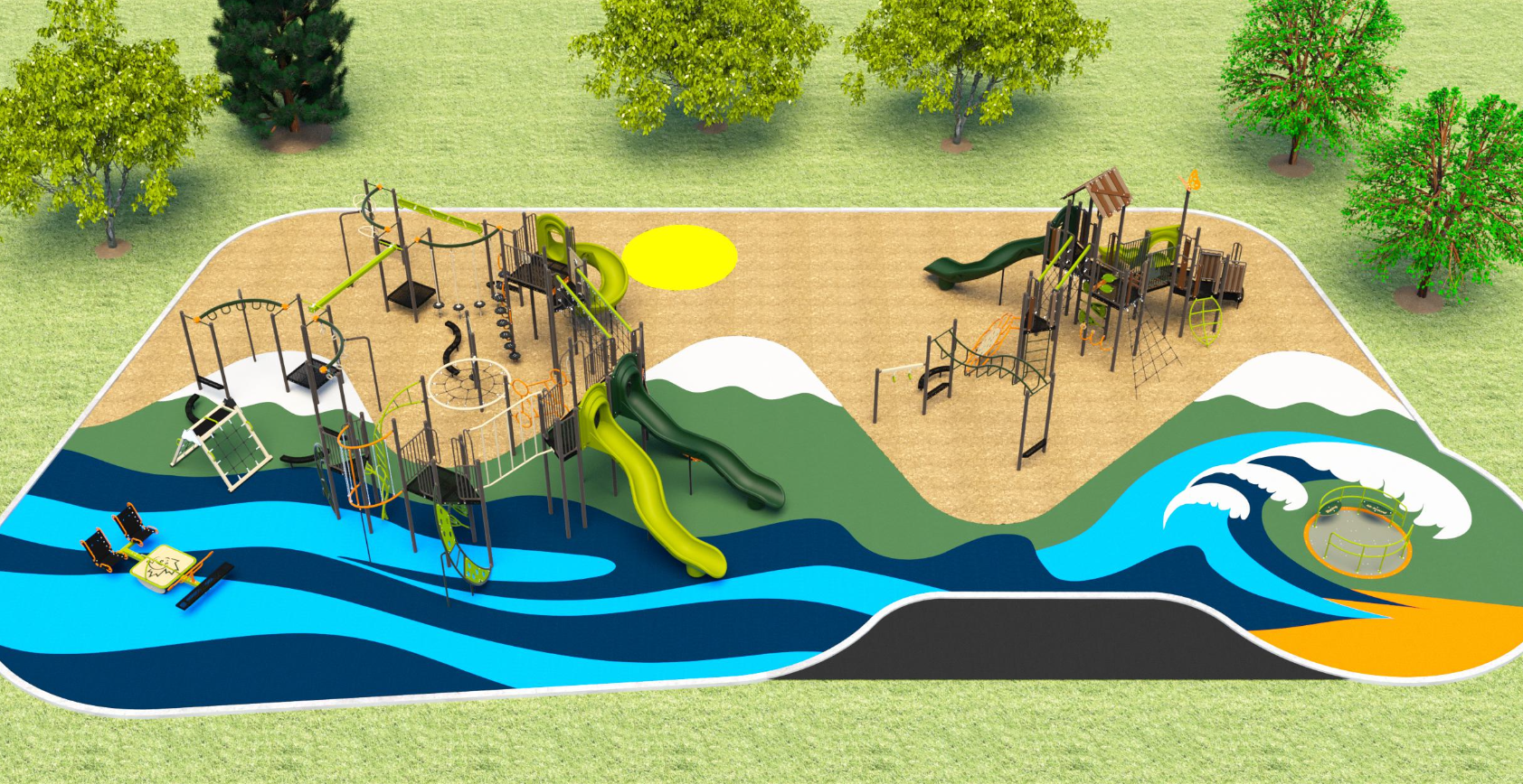 Deep Cove playground